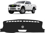 FIILINES Dash Cover for 2024-2026 Ford Ranger, Dashboard Mat Accessories Dash Cover Sunshade Nonslip Mesh Protector No Glare 
