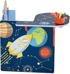 Delta Children Space Adventures Chair Desk with Storage Bin - Ideal for Arts & Crafts, Snack Time, Homeschooling, Homework & 