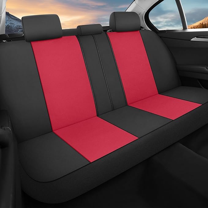 YGL Car Seat Covers for Full Seats,Waterproof Seat Covers for Cars,Durable Neoprene Car Seat Protectors,Interior Covers for C