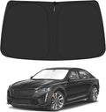 Windshield Sun Shade for 2020-2025 Cadillac CT5 Accessories, Foldable Window Sunshade Sun Visor Protector, Front Windshield Sunshade Sun Shield Blocks UV Rays Heat