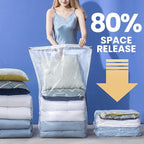 6 Pack Vacuum Storage Bags, Jumbo Cube 31x40x15 Inch, Extra Large Vacuum seal Bgas for Comforters, Blankets, Pillow, Quilts, 