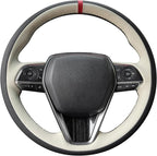 MEWANT Breathable Hand Sewn Car Steering Wheel Cover for Toyota Camry 2018-2019 / Toyota Avalon 2019 / Toyota Corolla 2019-2020 / Toyota RAV4 2019 Steering Wheel Accessories