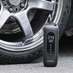 CYCPLUS Tire Inflator Portable Air Compressor, Cordless 150PSI Portable Air Pump with Accurate Pressure Dual LED Display, 2X Fast Inflation for Cars, Bikes,Motorcycle Tires, Balls, Dual-Use Type AL2