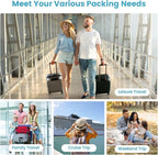 Cambond Compression Packing Cubes for Travel - Lightweight Expandable Travel Bags Luggage Organizers Travel Essentials Compre