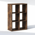 Furinno Cubic Closet Organizers and Storage, 6-Cube Closet Organizer, Open Shelf Closet Storage, Extra Thick Frame for Wardro