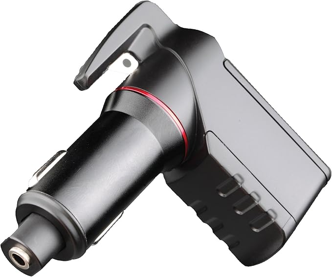 Ztylus Stinger Car Emergency Escape Tool, Spring-Loaded Window Breaker, Car Safety Hammer, Seatbelt Cutter and Window Glass B