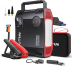 UTRAI Jump Starter with Air Compressor, 7000A 27000mAh Car Starter Jump Box with 150PSI Tire Inflator, Portable Jump Pack (All Gas/10L Diesel), DC160W, QC3.0 Jumper Cables, 1600LM Light