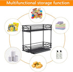 Pull Out Medicine Organizer,Slide Out Storage Drawers,Spice Rack Organizer for Cabinet,Pill Bottle Storage for Holding Vitami