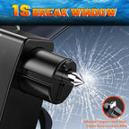 Glass Breaker - Upgraded Safe Hammer Glass Breaker Under Water, Car Hammer Seatbelt Cutter Window Breaker Emergency Escape To