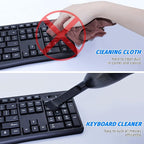 4.3Kpa Keyboard Vacuum Cleaner Mini：Handheld Computer Vacuum Cordless for Car Laptop Sewing Machine Portable Keyboard Vac USB