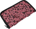 Car Tissue Holder Car Visor Organizer Tissue Box Holder for Car Sun Visor Organizer with Car Vehicle Accessories Essentials Interior for Women Men Leopard Print Notes Red