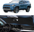Custom Fit 4-Runner Windshield Sunshade for 4Runner 2010-2024 2025 4-Runner 5th Gen SUV, SR5 Trail Limited Front Window Shield Cover for Windshield Sun Visor Protector Block UV Car Accessories