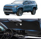 Custom Fit 4-Runner Windshield Sunshade for 4Runner 2010-2024 2025 4-Runner 5th Gen SUV, SR5 Trail Limited Front Window Shield Cover for Windshield Sun Visor Protector Block UV Car Accessories