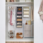 GRANNY SAYS 6-Shelf Hanging Organizer for Closet, Separable to 2 Pack 3-Shelf Hanging Shelves, Hanging Organizer for Bedroom,