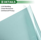 Motoforti Universal Car Window Tint Film Privacy Film 14.76 ft x 23.62 Inch Carbon 2PLY PET Sky Blue 1 Pc VLT 60% IRR 26% URV 99%