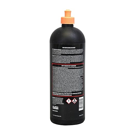 Malco EPIC Medium-Duty Car Polishing Compound – Best Minor Scratch Remover | All-in-One Compound for Polishing Car Paint | Dust-Free, Swirl-Free Finish | Removes P2500 Sand Scratches | 32 Oz. (109132)
