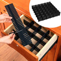 Vesici 80 Pcs Drawer Dividers Adjustable Plastic Organizer DIY Separators Storage Dividers for Socks, Underwear, Makeup, Tidy