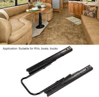 Seat Slide Set,Seat Slider Track,Seat Slide Set Steel Dual Rails Double Locking Adjustable Seat Slider Track for RVs Boats Trucks Seat Adjuster Kit