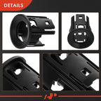 A-Premium 4-PC Front Inner and Outer Parking Assist Sensor Retainer Bezels Compatible with Ram Models - 1500 2019-2024
