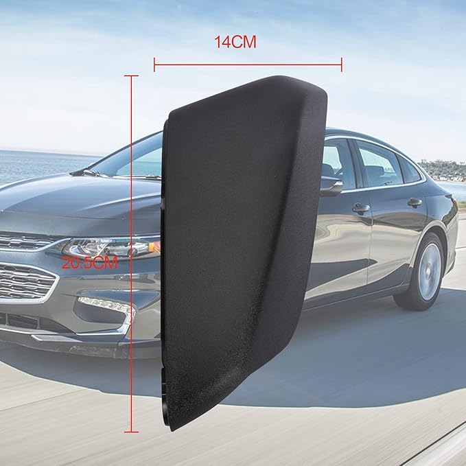 Rearview Mirror Cover Cap Passenger Right Side Fit for Malibu 2016 2017 2018 2019 2020 OE#84026842 Black