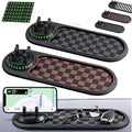 Multi-Functional Support Anti-Slip Pad, 360° Rotatable Multifunction Car Anti Slip Mat Phone Holder, Anti Slip Car Dash Grip 