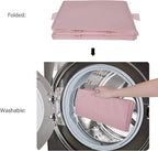 GRANNY SAYS 3 Shelf Hanging Closet Organizers and Storage, Collapsible Closet Storage Organizer with 2 Metal Hooks, Leak-Proo