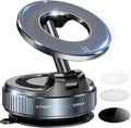Vacuum Magnetic Phone Holders for Your Car 2026 Suction Cup Phone Mount with Washable Nano Gel Pads 360° Adjustable Phone Mount,Travel Gifts, Car Phone Holder for Smartphone Car/Gym/Mirror