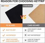 HEYTRIP Large Trunk Organizer With Built-in Leakproof Cooler Bag, 2 Tie-Down Straps, 4 Removable Dividers, Foldable Cover, Buil