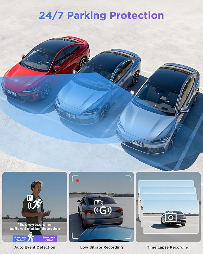 VIOFO A119M Pro 4K HDR MINI Dash Cam, STARVIS 2 IMX678 Sensor, Front Dash Camera for Cars, Wi-Fi 6, Quad-Mode GPS, Voice Cont