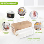 [2025 New] Bonsenkitchen 11” x 150’ Vacuum Sealer Bags Rolls with Cutter for Food Storage, Commercial Grade, BPA Free, Great 