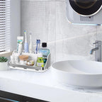 GFWARE Toothbrush Holders for Bathrooms Countertop Organizer - Kids Electric Toothbrush and Toothpaste Holder Detachable 7 Sl