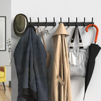 VAEHOLD Wall Hooks, Heavy Duty Aluminum Towel Hooks for Hanging Coat, Hat, Key, Clothes, Closet Hook Wall Mount for Kitchen, 