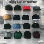 Hat Hangers for Wall, Stronge Adhesive Hat Holders Display, No Driling Caps Holder Organizer, 20 Pack Hat Hook for Baseball C