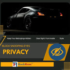 RockRose 50% Car Window Tint 40 in x 100FT 1PLY Carbon Charcoal Privacy Film Heat, UV, and IRR Block Tint for Cars or Home Adhesive Film Easy Shrink, Plotter Friendly Pro Grade