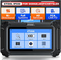 XTOOL IP500 for Jeep OBD2 Scanner, Full Systems Bi-Directional Scan Tool for Jeep/Dodge/Chrysler, with FCA AutoAuth, OBD2