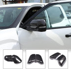 Car Door Rear View Mirror Cap Trim Cover Compatible with Toyota Tundra/Sequoia 2022-2025 Outside Side Rearview Mirror Protector Decoration ABS Accessories, Only Fit With Turn Signal Lights Version