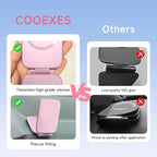 Pink Foldable Magnetic Phone Mount, Hidefold Ultra-Thin Magnetic Phone Holder for Car with Dual Side Strong Magnets, Car Accessories for Women, Fit for All Phone, Dashboard, Laptop, Gym