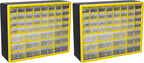 Akro-Mils 44-Drawer Plastic Drawer Storage Cabinet for Garage Organization, Bead Organizer, Building Bricks Storage, Teacher 