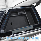 MARCHFA Center Console Organizer Tray Compatible for 2023 2024 2025 2026 Cadillac Lyriq Accessories Armrest Storage Box Middle Console Insert Holder