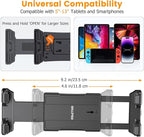 OHLPRO Tablet Mount for Truck - Heavy Duty Drill Base Tablet Holder for Car Dashboard, iPad Holder for All 5"-13" iPad Pro Samsung Galaxy Kindle fire Tablets and Car Wall etc. - 8-inch Aluminum Arm