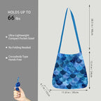 BeeGreen Reusable Grocery Shopping Bag -Travel Tote Bag - Foldable Compact Sturdy Bags