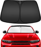 ARISMOTOR Windshield Sun Shade for Dodge Hornet 2023-2025 2026, Custom Fit Foldable Front Window Sunshade Sun Visor Protector, Block UV Rays Keep Your Car Cooler
