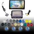 LCD Parking Sensor Kit - Displays Data on Original Screen, Easy Rear Installation, Compatible with All Camera Formats (AHD, C