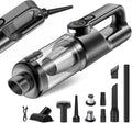 Car Vacuum Portable Cordless-19000 Pa 4 in 1 Handheld Vacuum Cordless Brushless Motor with LED Light and Multi-Nozzles, One-T