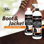 Fuller Brush Leather Boot and Jacket Cleaner Conditioner - Natural Oil Formula for Leather, Vinyl, Backpacks & Luggage - Remo