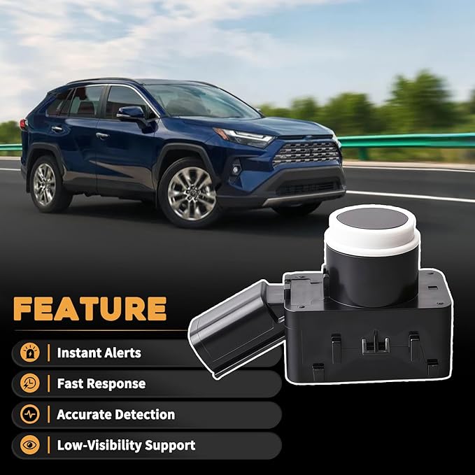 89341-50080-C0 Ultrasonic Parking Sensor Fit For Toyota RAV4 Camry Corolla Tundra 2021-2025 Fit For Lexus LS LX NX RX UX 2020