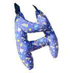 Upgraded Car Headrest Pillow Seatbelt Adjuster Pillow for Kids H Shaped Travel Pillow Cushion for Child Sleeping Neck Shoulde