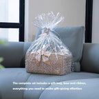Luxurious Baby Diaper Caddy, Nursery Storage Basket for Newborn Essentials, Travel Baby Basket for Diapers Baby Wipes, Organi