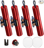 4 Pack Car Window Breaker and Seatbelt Cutter,Auto Rescue Tool,Safe Hammer Car Window Breaker for Land and Underwater,Window 