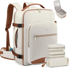 LOVEVOOK Travel Backpack for Women with Waist Strap,40L Cute Carry on Backpack Travels Essentials Personal Item Backpack for 